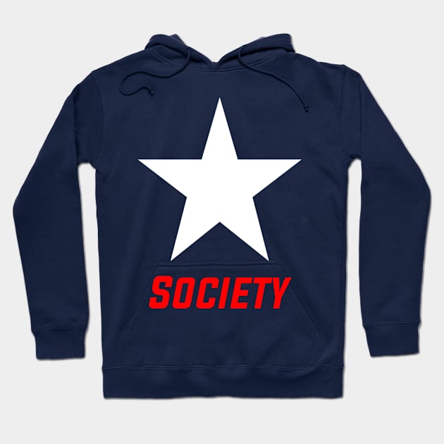 Society Hoodie by Dheahn13